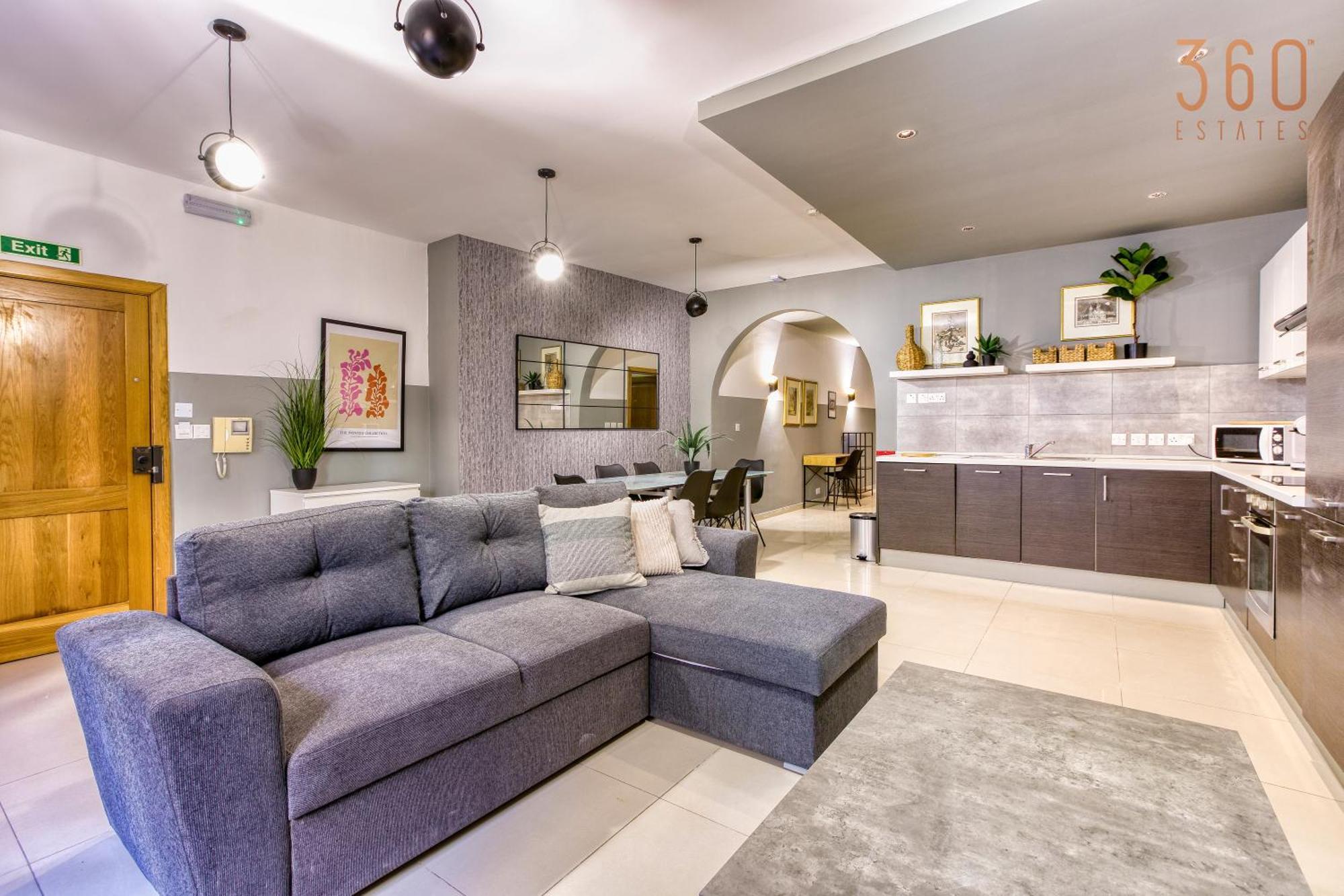 Cosy & Stylish 3br In The Heart Of St'julians By 360 Estates *