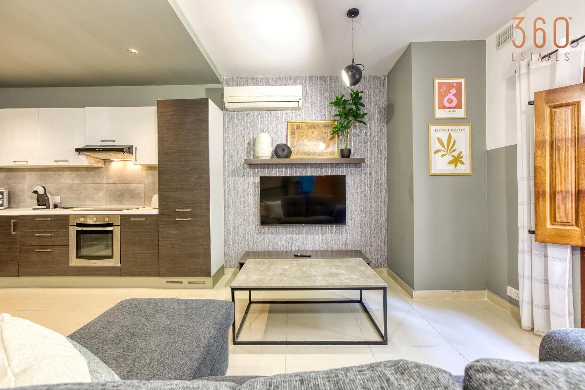 Cosy & Stylish 3br In The Heart Of St'julians By 360 Estates *