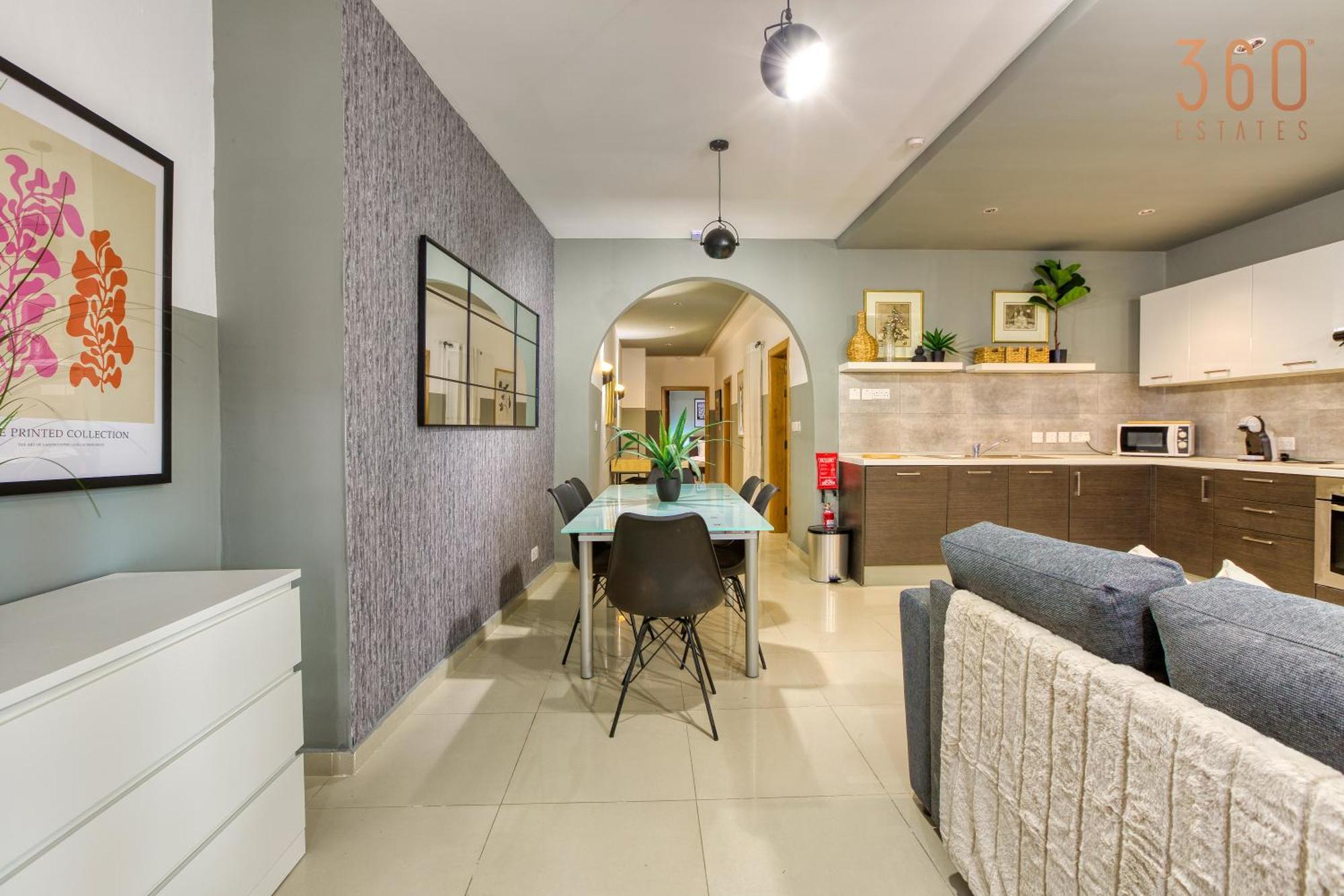 Apartment Cosy & Stylish 3br In The Heart Of St'julians By 360 Estates *