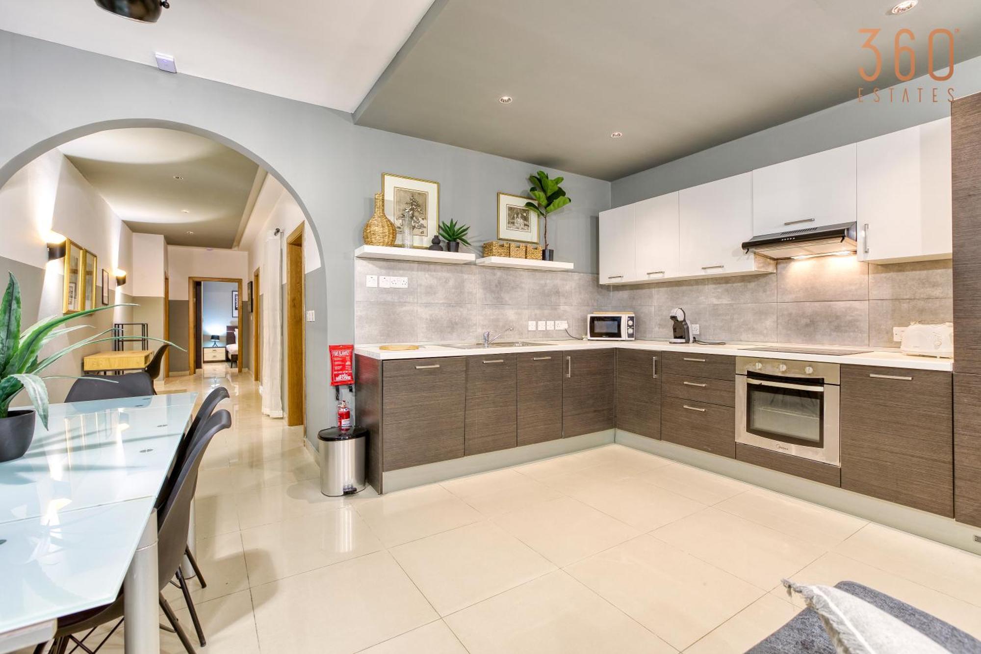Cosy & Stylish 3br In The Heart Of St'julians By 360 Estates