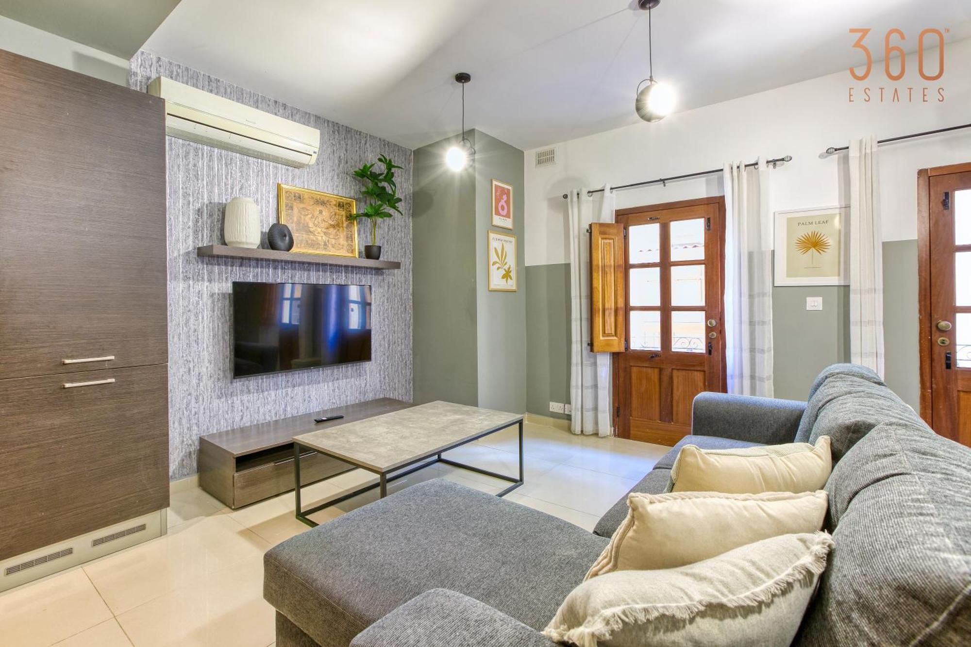 Cosy & Stylish 3br In The Heart Of St'julians By 360 Estates * San Julián