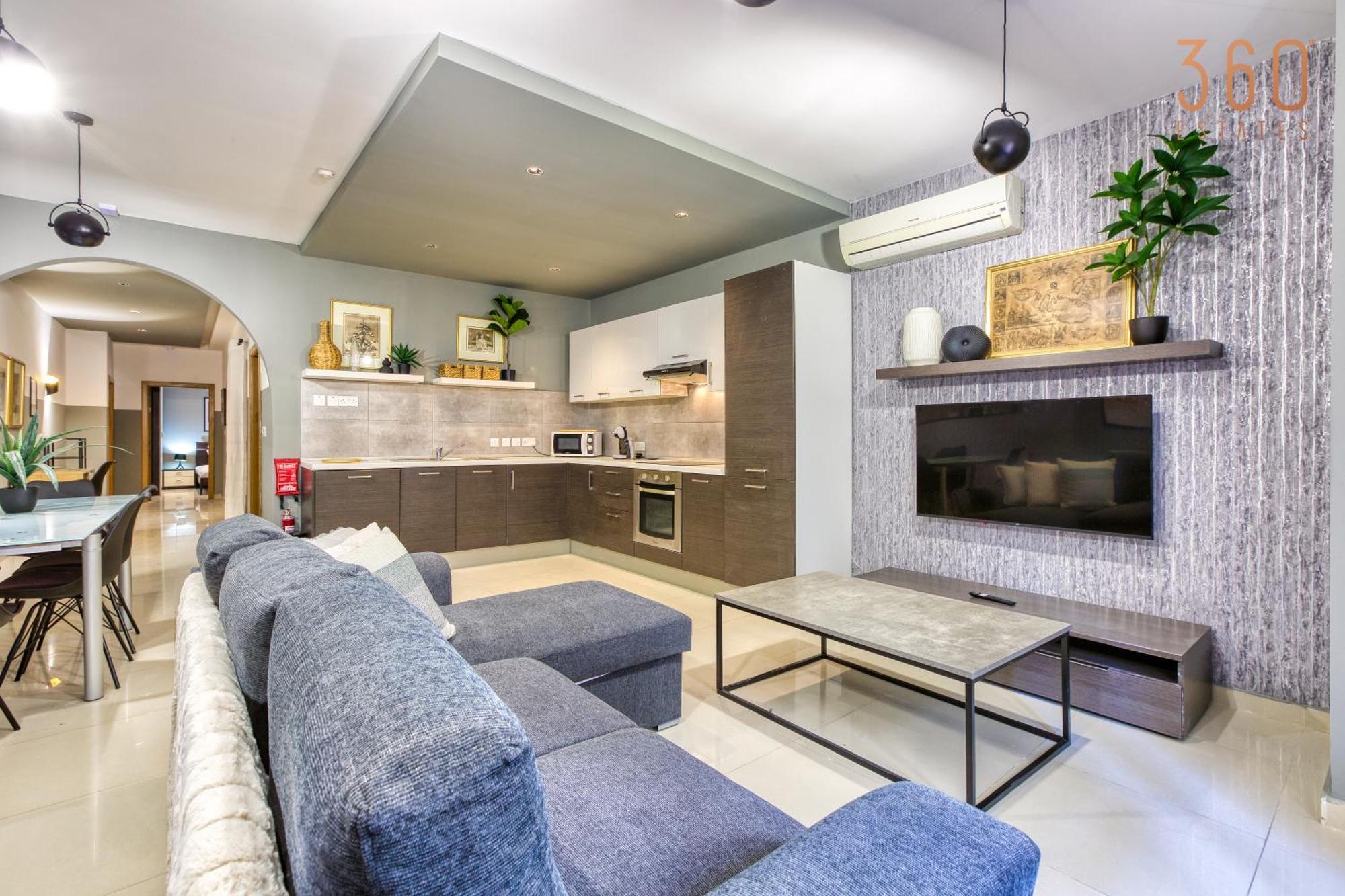 Cosy & Stylish 3br In The Heart Of St'julians By 360 Estates Apartamento *